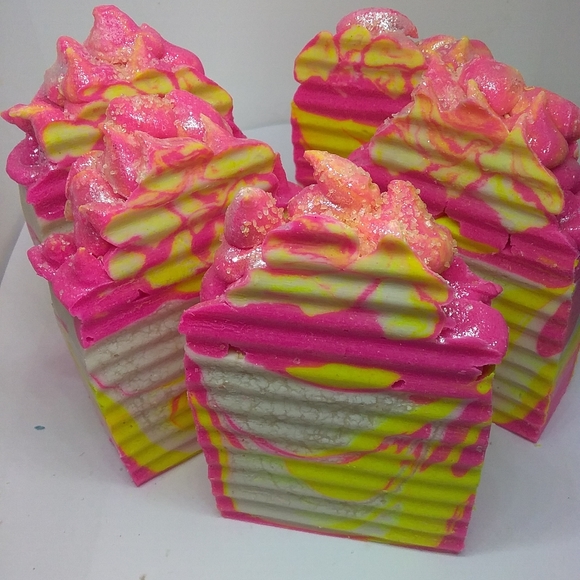 Unicorn 2 bars Pink Grapefruit Bergamote tea tree - Picture 8 of 14